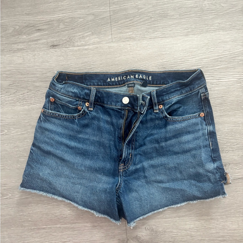 American Eagle Outfitters Dark Blue Jean Shorts